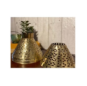 Soporte de luz de té con forma de metal, material de diseño, para bodas y fiestas, venta al por mayor - Product Image 1