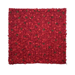 Muro de Flores Artificiales Atemporal de 8 pies x 8 pies, Decoración de Fondo para Cabina de Fotos en Ceremonias de Boda - Product Image 4