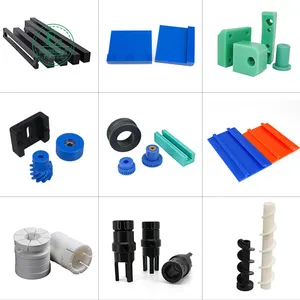 Pouring miscellaneous parts PC PPA66 plastic parts pharmaceutical production line non standard U high polyethylene processing