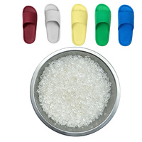 Granulés de PVC vierge transparents pour moulage par injection, excellente fluidité, certifiés ISO9001, sac tissé en PP de 25 kg, polyvalents pour la chaussure