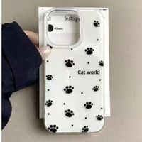 Coque de téléphone haut de gamme style dessin animé en forme de nœud pour iPhone 16 Pro Max 15, avec motif floral mignon, compatible iPhone 17 Pro Max