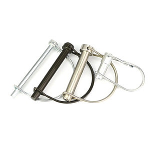 Goupille de sécurité à ressort en acier au carbone zingué, acier inoxydable 304 316, goupilles à dégagement rapide, goupilles à verrouillage de type D - Product Image 3