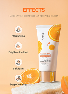Leche Limpiadora con Vitamina C Personalizada de 40 g, Exfoliante Suave Ideal para Viajes, Cuidado Diario para Piel Normal - Product Image 2