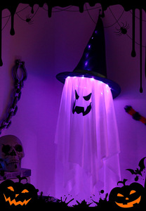 Décorations lumineuses de fantômes volants mignons DAMAI pour Halloween, idéales pour la cour avant, le patio, la pelouse, les fêtes et les décorations de vacances - Product Image 3