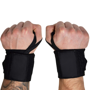 GAF OEM Trending Custom Made Weightlifting Wrist Wraps Custom Logo Adjustable Weightlifting Wrist Wraps - Product Image 4