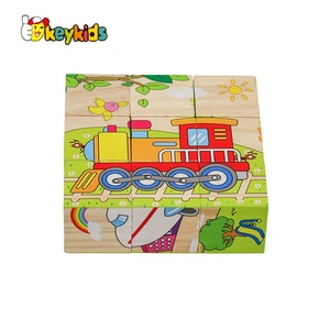 Jeu <span class=keywords><strong>de</strong></span> puzzle <span class=keywords><strong>cube</strong></span> en bois à 6 faces, <span class=keywords><strong>cube</strong></span> personnalisable pour enfants, W14F069, pièces - Product Image 5