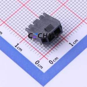 436500209 Wire-to-Board Pin Header SMD,P=3mm,Horizontal Mount Connector 1x2P 3mm Horizontal Mount Micro-Fit (MX 3.0) - Product Image 1
