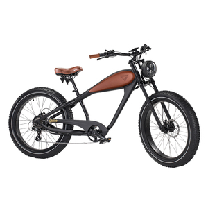 Bicicleta Eléctrica de Montaña Personalizada OEM 2026, 26 Pulgadas, Neumáticos Gruesos, 750W, 7 Velocidades, Cuadro de Aluminio, Frenos de Disco, Motor en el Buje Trasero, Batería Dual - Product Image 2