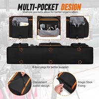 Grand sac de transport personnalisé de 50 pouces pour trépieds supports de haut-parleurs support de micro équipement de studio photo 2 sacs de rembourrage amovibles