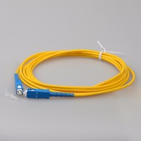 SC/FC/LC SFP 1 2 3 5 10 15 Metre Simplemode UPC/APC Özel Fiber Optik Patch Kablosu 1310/1550nm FTTH Projesi Doğrudan Tedarik