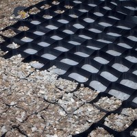 Geocelda Georoad TGLG de HDPE con 5 Años de Garantía, Ecológica para la Estabilización de Arena en el Desierto en el Medio Oriente