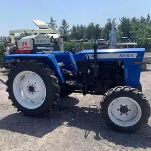 Used Second New Tractor Nueva Holanda 504 50hp Farm Agricultural Tractor