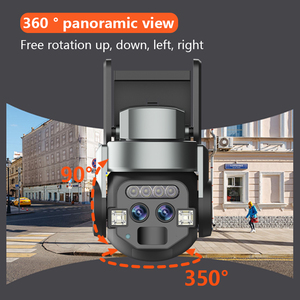 Besders Tracking 6MP 10X Hybrid Zoom Dual 3MP Lens WiFi Cámara PTZ para exteriores <span class=keywords><strong>Carecam</strong></span> Pro Wireless WiFi Cámaras de seguridad - Product Image 2