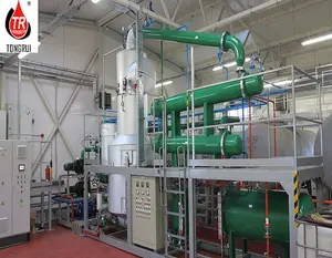 Aceite de motor recién usado para regenerar diésel, planta de refinería de destilación, máquina de tecnología de reciclaje de aceite usado