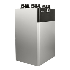 Système HRV MVHR, noyau à contre-courant en plastique, 95% de récupération de chaleur, ventilateur de récupération de chaleur mural, WiFi - Product Image 3