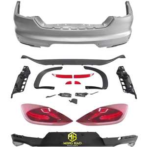 สำหรับ Porsche Panamera <span class=keywords><strong>970</strong></span> 09-13อัพเกรดชุดตัวถังก่อนและหลัง, กระจังหน้า, กันชนไฟท้าย - Product Image 3