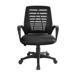 Basics Classic Mid-Back Altura Ajustable Giratoria <span class=keywords><strong>Silla</strong></span> de Trabajo Cómoda <span class=keywords><strong>Silla</strong></span> de <span class=keywords><strong>Escritorio</strong></span> de Oficina de Malla con Reposabrazos - Product Image 2