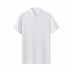 Camiseta Polo Promocional de Manga Corta, Algodón, Absorbe la Humedad, para Verano, Corte Holgado, Verde Sol - Product Image 4