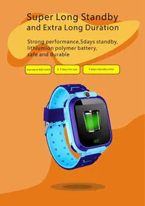 Q12 Kinderen Horloge Sos Telefoon Voor Kinderen Met Sim Card Photo Waterdichte IP67 Kids Gift Voor Ios Android