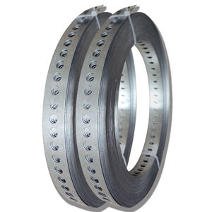 <span class=keywords><strong>Prix</strong></span> d'usine Matériau en fer galvanisé Sangle <span class=keywords><strong>de</strong></span> baguage en acier inoxydable perforé sur le côté droit - Product Image 3