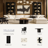 Sofá Cama Moderno para Sala de Estar, Muebles de Lujo para Sala de Estar de Villa, Sofá Cama Cómodo para Vestíbulos de Hoteles Cinco Estrellas