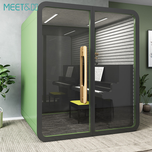Modernes Design Neueste Silent Office Pod Fertighaus Schallschutz kabine für den Innen-und Außenbereich Hotels Schulen Kranken häuser Villen Einkaufs zentren - Product Image 4