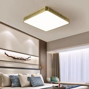 Plafonnier LED moderne minimaliste tout en cuivre IP44 à montage en surface pour chambre à coucher, salon, salle à manger, cuisine, salle de bain, balcon - Product Image 3