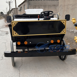 Charrette à cheval électrique spéciale pour les mariages, les visites touristiques, avec 4 roues, design royal, pour les visites, les parcs, les défilés et les lieux de spectacle - Product Image 6