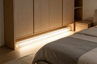 Diffuseur en acrylique blanc laiteux long pour éclairage linéaire LED, abat-jour en plastique acrylique pour éclairage décoratif intérieur