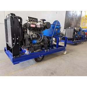 Máquina de Dragado de Tuberías Accionada por Motor Diésel Pluen de 45-75 HP, Equipo de Limpieza de Agua Municipal - Product Image 3