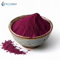Poudre d'extrait d'aronia de qualité alimentaire naturelle en gros pour la matière première des aliments et boissons fonctionnels