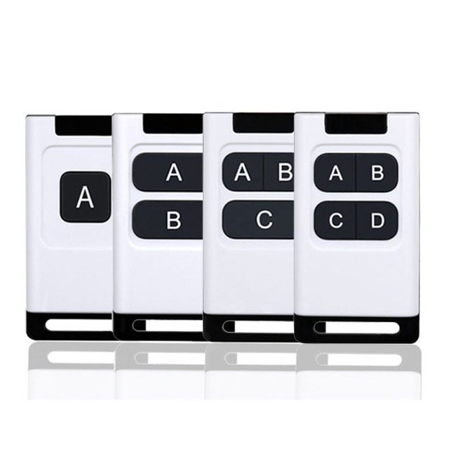 Aiba AB019 Multi Frequency Duplicator Remote Control 433 315 868 330MHz 4 Keys Cloning Code RF Wireless Copy Controller Garage