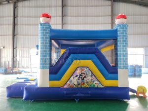 Castillo Inflable Comercial de PVC con Diseño de Pikachu, con Tobogán, para <span class=keywords><strong>Alquiler</strong></span> en Fiestas y Eventos, Certificado CE EN71 - Product Image 4