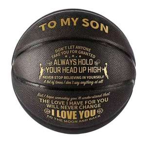 Balón de Baloncesto Inflable de Interior, Compuesto, de Cuero Sintético PSYCHE PU, para Mujer, con Cámara de Goma Natural, Duradero, Ecológico, Tamaño 7, 620-650g - Product Image 1