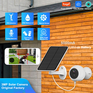 2024 3W Panel Solar batería exterior parpadeo <span class=keywords><strong>Mini</strong></span> <span class=keywords><strong>cámara</strong></span> de seguridad 3MP Icsee WiFi <span class=keywords><strong>Cámara</strong></span> al aire libre sistema inalámbrico sistema Ip - Product Image 3