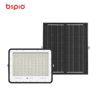 Projecteur solaire 600W pour extérieur, étanche IP65, lampe LED séparée à haute luminosité pour jardin, cour, route, sécurité