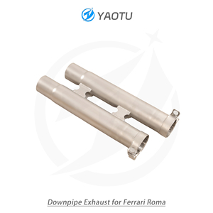 Tubo di Scarico a H in Acciaio Inox 304 ad Alte Prestazioni YT per Ferrari <span class=keywords><strong>Roma</strong></span> 3.9 - Product Image 4
