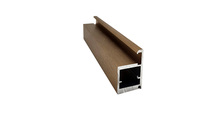 Profilé en Aluminium pour porte coulissante, armoire de chambre à coucher