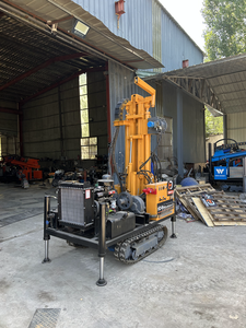 Taşınabilir 200m hidrolik sondaj döner sondaj kulesi su kuyu sondaj ekipmanları makinesi - Product Image 5