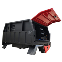 Systèmes de benne et de capote amovibles pour camionnettes double cabine et simple cabine, tels que les Hilux et les Ford Ranger.