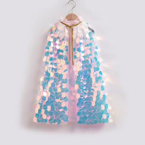 <span class=keywords><strong>Cape</strong></span> de princesse <span class=keywords><strong>Reine</strong></span> <span class=keywords><strong>des</strong></span> <span class=keywords><strong>neiges</strong></span> bleue et rose pour filles, <span class=keywords><strong>cape</strong></span> brillante à paillettes, accessoire de fête, déguisement d'Halloween pour enfants de 3 à 8 ans - Product Image 5