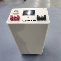 Batterie LiFePO4 prismatique verticale de qualité A 16 kWh 51,2 V Cornex 314 Ah avec disjoncteur MCCB 200 A pour stockage d'énergie solaire domestique