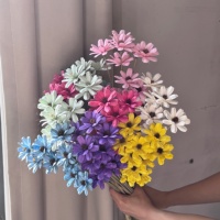 Vente en gros de fleurs artisanales de haute qualité en graines de tournesol véritables pour mariage, Noël, la Saint-Valentin, décoration intérieure, bricolage, fleuriste, sur mesure