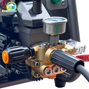 Hochdruck 120Bar Autowaschanlage mit Visueller Luftdruckanzeige Elektrische 220V Waschausrüstung mit Reinkupfermotor - Product Image 6