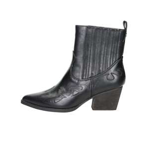 Sabf241001 블랙 힐 앵클 부츠 - Product Image 1