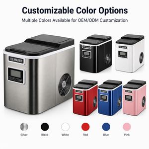 Portable <b>Countertop</b> <b>Ice</b> <b>Maker</b> Machine 12kg/24H Fast Bullet <b>Ice</b> <b>Maker</b> with 1.9L Water Tank for Home Bar Office OEM ODM - Product Image 5