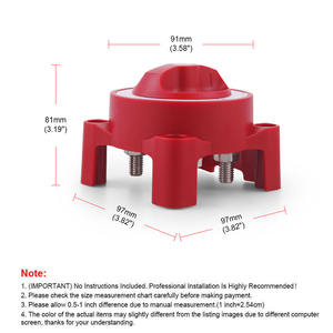 Nouveau commutateur rotatif à double circuit 5510E 32V 350Amp pour voiture, camion, bateau, <span class=keywords><strong>camping</strong></span>-<span class=keywords><strong>car</strong></span>, commutateur de <span class=keywords><strong>clignotant</strong></span> - Product Image 6