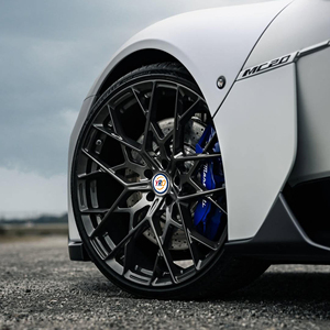 Nuevas llantas de aleación forjadas monobloque estilo DH-715 de 17-24 pulgadas 5x112 5x114.3 5x120 de YRO Custom para autos deportivos <span class=keywords><strong>MC20</strong></span> <span class=keywords><strong>Cielo</strong></span> 25mm - Product Image 2