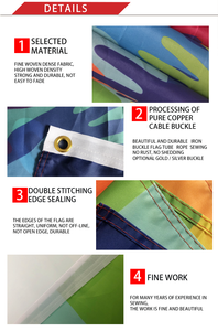 Bandera Personalizada AOZHAN LGBTQIA de la Hermandad de Osos Gay, Bandera del Orgullo Gay de 3x5 Pies - Product Image 5