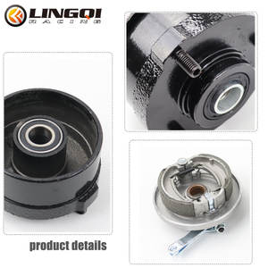 Plaquettes de <span class=keywords><strong>frein</strong></span> à <span class=keywords><strong>tambour</strong></span> pour moyeu de roue de moto 50, couvercles avant et <span class=keywords><strong>arrière</strong></span>, patins de <span class=keywords><strong>frein</strong></span> pour ATV, Pit Bike, Dirt Bike - Product Image 3